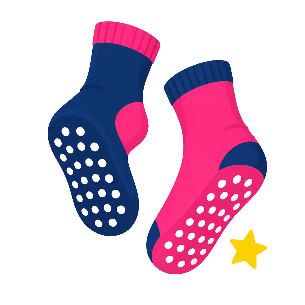 Kidz Korner grip socks with non-slip soles