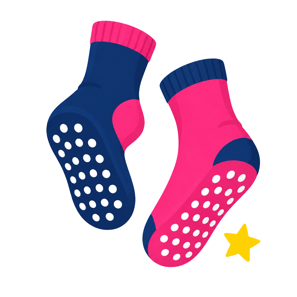 Kidz Korner grip socks with non-slip soles