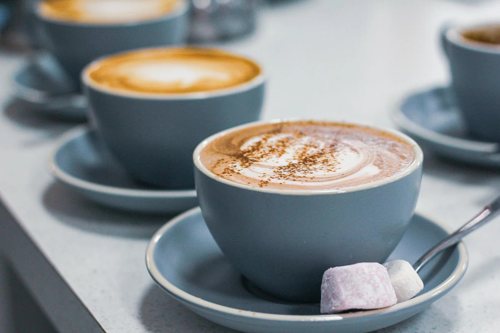 Atomic coffee at Gum Drops Café