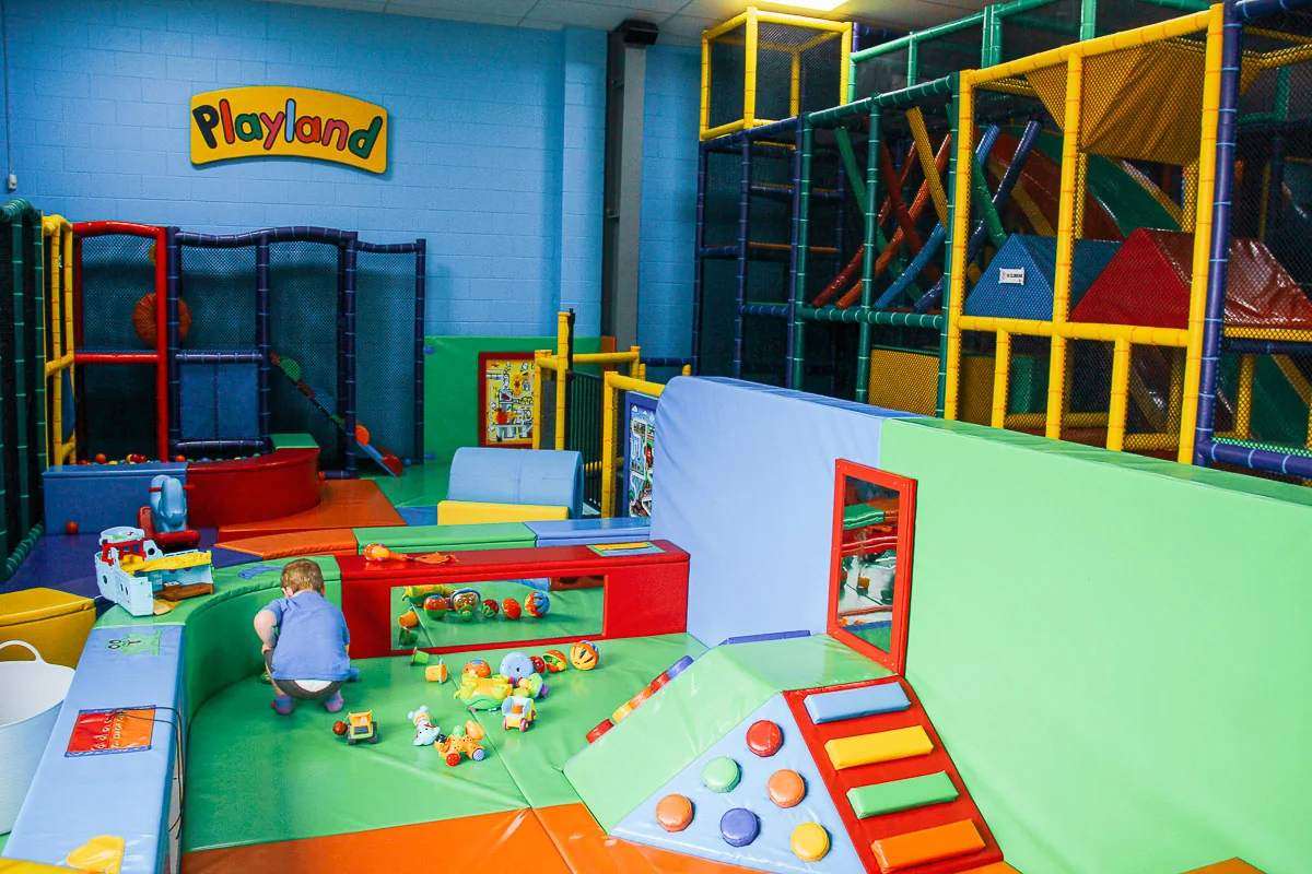 Soft play for toddlers at Kidz Korner