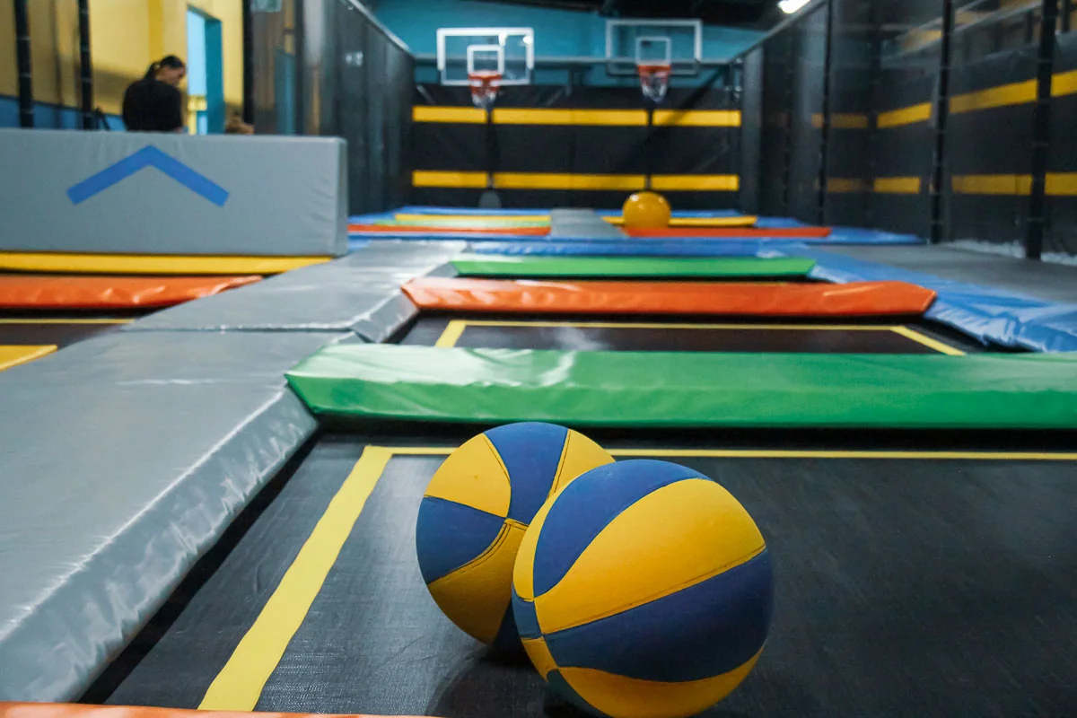 Interactive foam pit at Kidz Korner