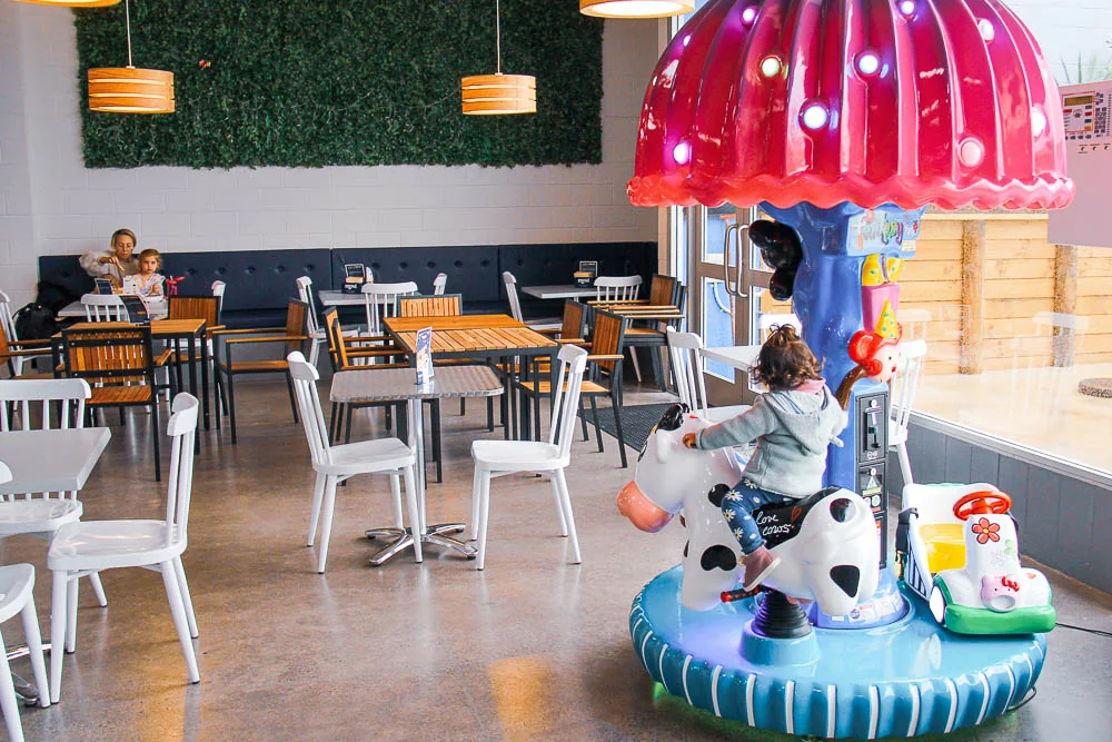 Gum Drops Café dining area